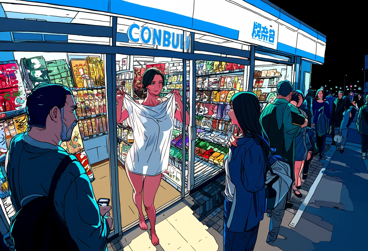 Convenience Store Rain